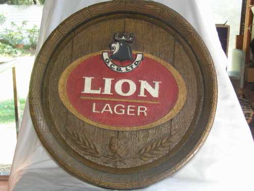 Lion Lager Barrel - Large Size