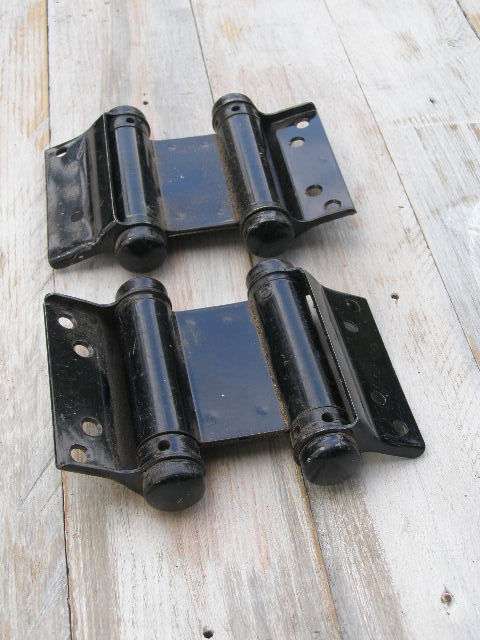 Vintage folding door hinges. Ship for R50 for both!