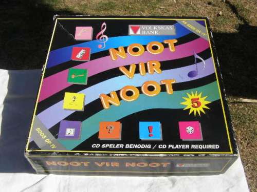 Vintage Noot vir Noot Board Game Rare Find!