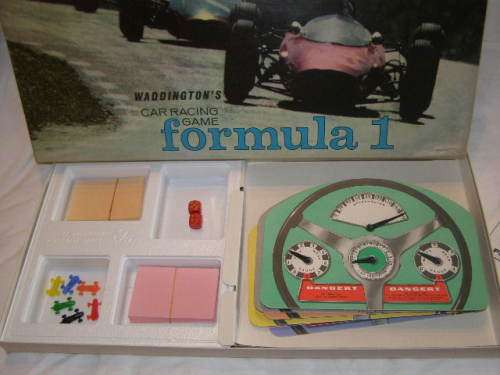 Very Rare Find! Vintage Formula 1 Board Game by Waddingtons.