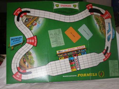 Very Rare Find! Vintage Formula 1 Board Game by Waddingtons.