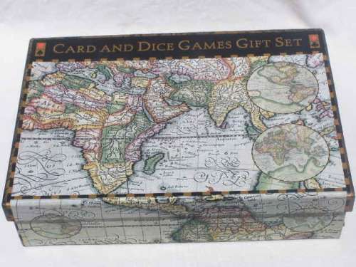 Stunning Playing Cards and Dice Gift Set