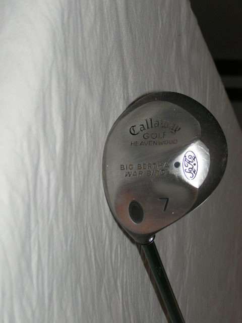 WOW! LEFT HAND GOLF CLUB. Callaway Heavenwood, Big Bertha War Bird No 7,