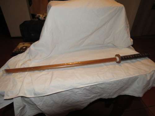 Genuine Red Oak Martial Arts Practice Swords (2) Bid Per Earch. Ship (2) for R80