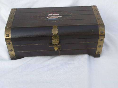 Vintage Sailor's Chest Jewellery Box