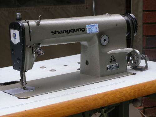 WOW! SHANGGONG INDUSTRIAL STRAIGHT STITCH SEWING MACHINE