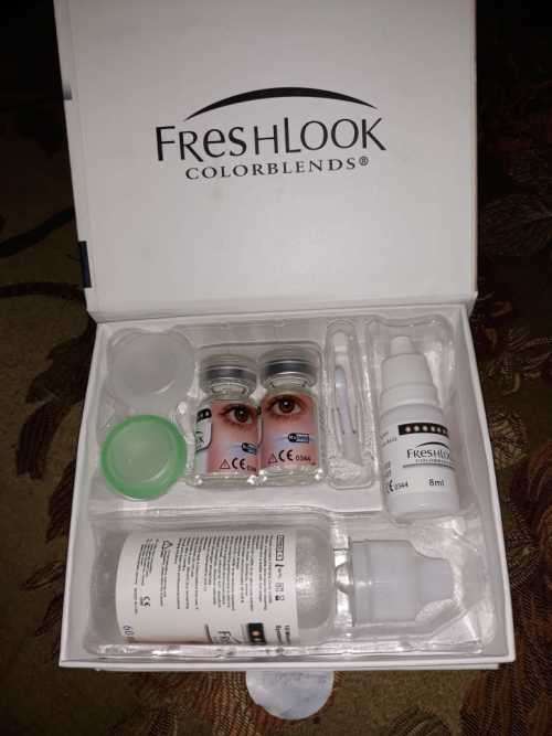 Fresh Look Kit Colour Contact Lenses - Green