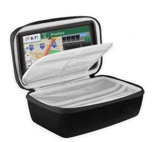 BOVKE Hard Shell shockproof EVA Carrying Case Bag for Garmin nuviCam nuvi 2797LMT 65LM 2757LM 2689LM