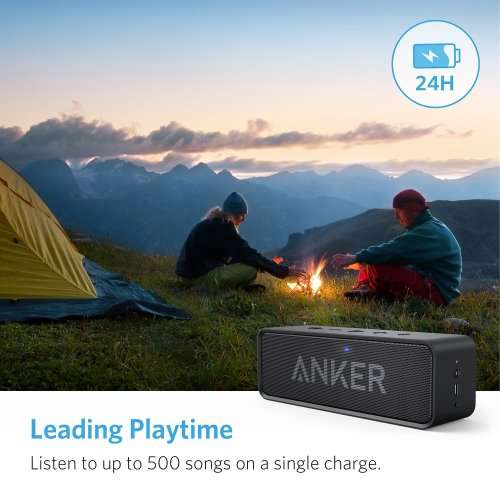 Anker SoundCore Bluetooth Speaker with 24-Hour Playtime