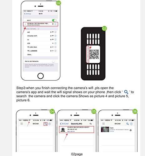 FREDI Hidden Mini Camera Spy Mini Camera 1080p HD mini wireless camera ip camera for iPhone/Android