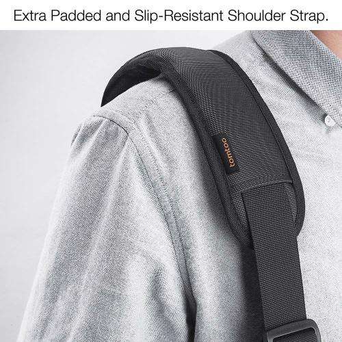 Tomtoc 14 Inch Laptop Shoulder Bag with CornerArmor Patent, 360° Protective Laptop Sleeve