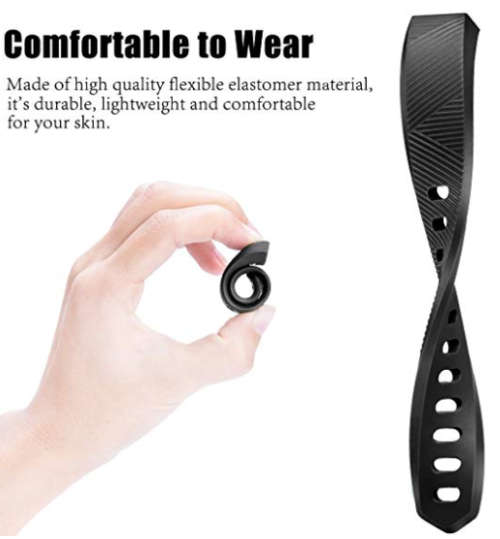 Replacement Accessories Bands for Fitbit Alta/Alta HR and Fitbit Ace - Black SMALL