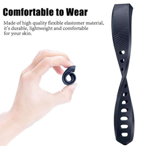 Replacement Accessories Bands for Fitbit Alta/Alta HR and Fitbit Ace -Navy SMALL