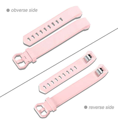 Replacement Accessories Bands for Fitbit Alta/Alta HR and Fitbit Ace - Pink SMALL