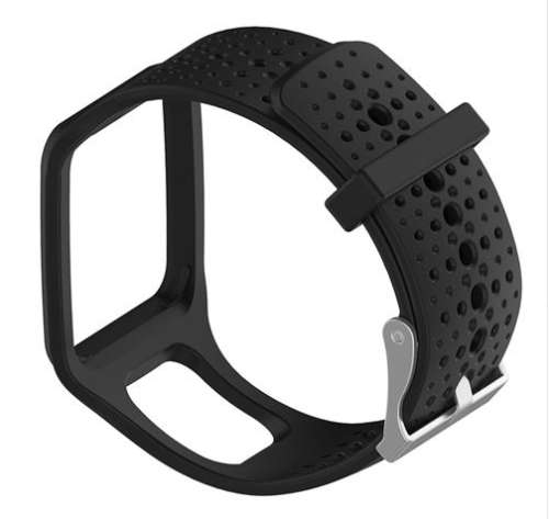 Replacement Wrist Strap Band For TomTom Runner 1 /TomTom Multi-Sport GPS Watch (BLACK)