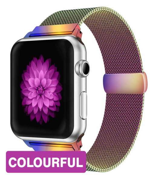 CHOOSE YOUR COLOUR Apple Watch strap Milanese band stainless steel for iWatch series 1/2/3