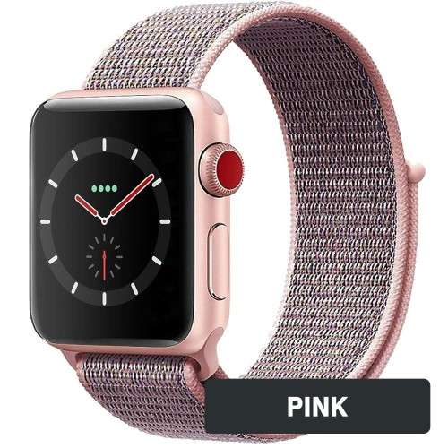 CHOOSE YOUR COLOUR Apple Watch strap Nylon band for iWatch series 1/2/3
