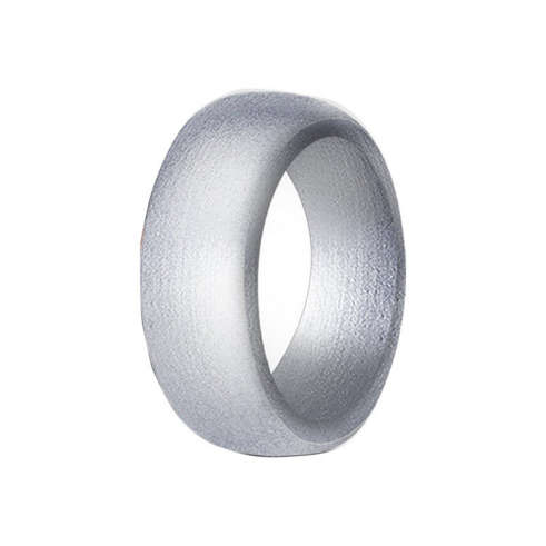 (10Pack) Silicone Wedding Band Rings 100% Eco-Friendly Silicone Size 7-14 8.7mm wide