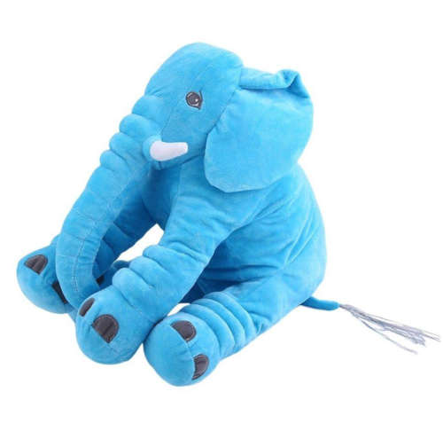 60cm Baby Sleeping Pillow Custom Stuffed Short Plush Fabric Elephant Plush Toy