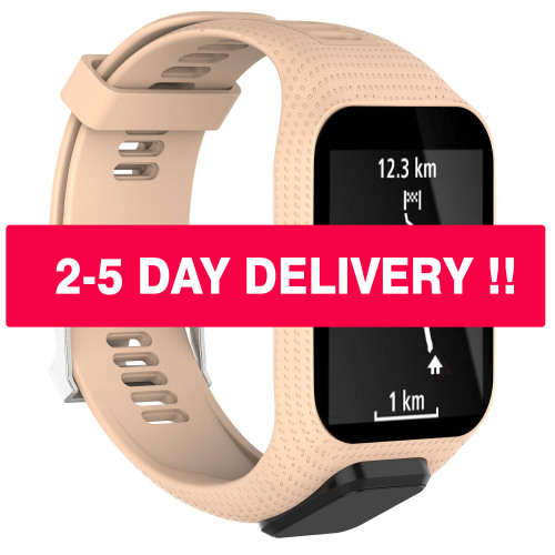 Watch Strap TomTom Runner 2 3/Spark/Spark 3/Golfer 2/Adventurer + Screen Protectors - PINK