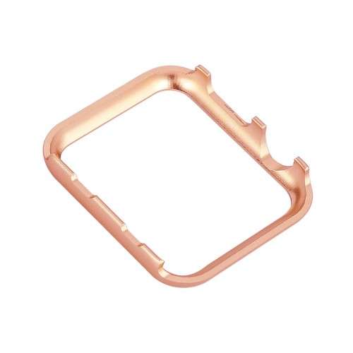 Aluminium Alloy Protector Case for Apple Watch Series 1 / 2 / 3 38mm - Rose Gold