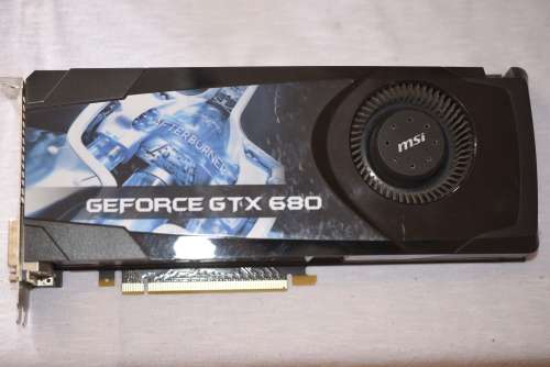 MSI GEFORCE GTX 680 with AFTERBURNER | 2 GB GDDR5 VRAM