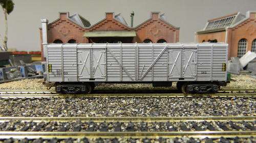 HO SAS/SAR SILVER BOX CAR