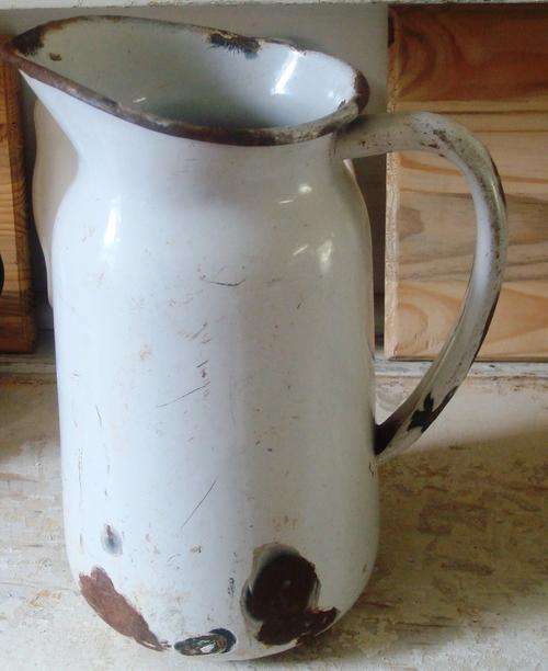 Vintage Enamil Toilet Jug
