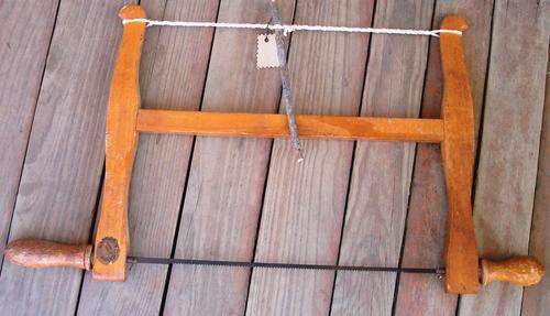 Vintage Wooden Saw
