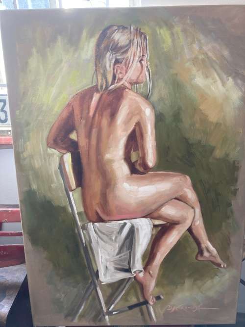 DJ Cronje original art- appr 55x70