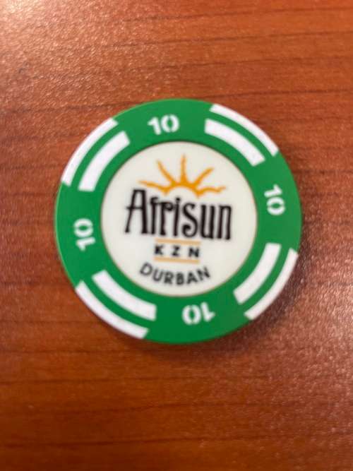 Casino chip - R10 Afrisun Durban