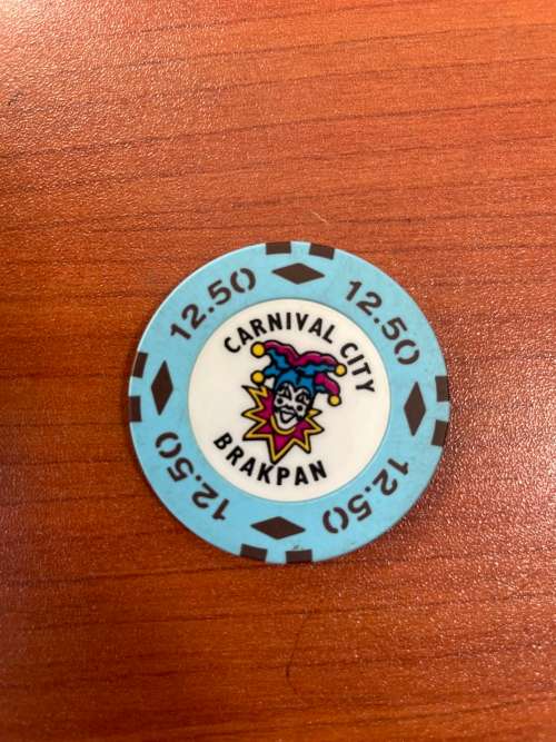 Casino chip - Carnival City R12.50