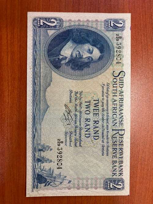 G Rissik * First and only issue R2 * large note * please note ink mark on top right corner