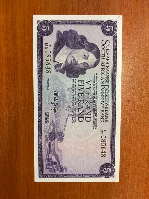 TW de Jongh * A/E * fantastic R5 note * very very decent * first issue 1967