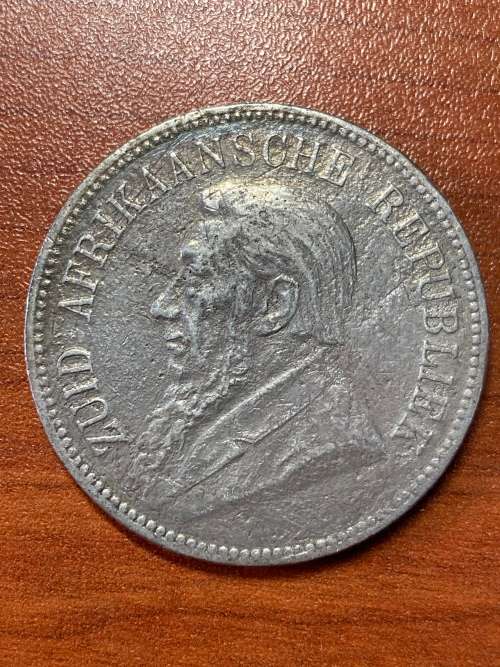 1892 * 5 shilling * single shaft * details plugged