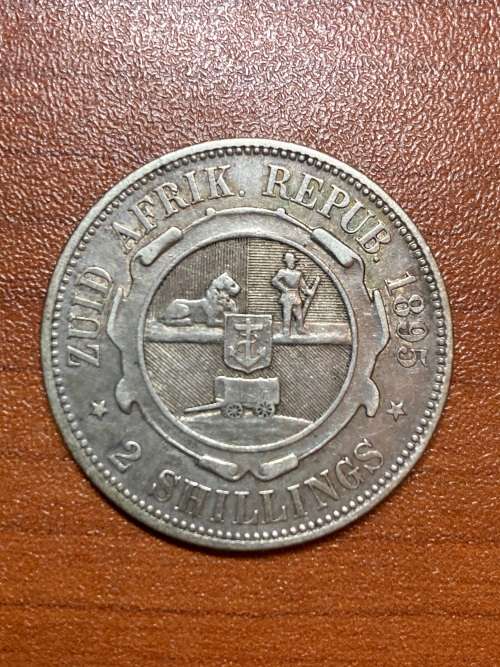 1895 *. 2 Shilling * good Vf condition