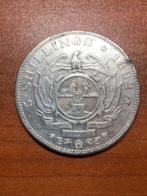 1892 * single shaft 5 shilling * jewellery damaged