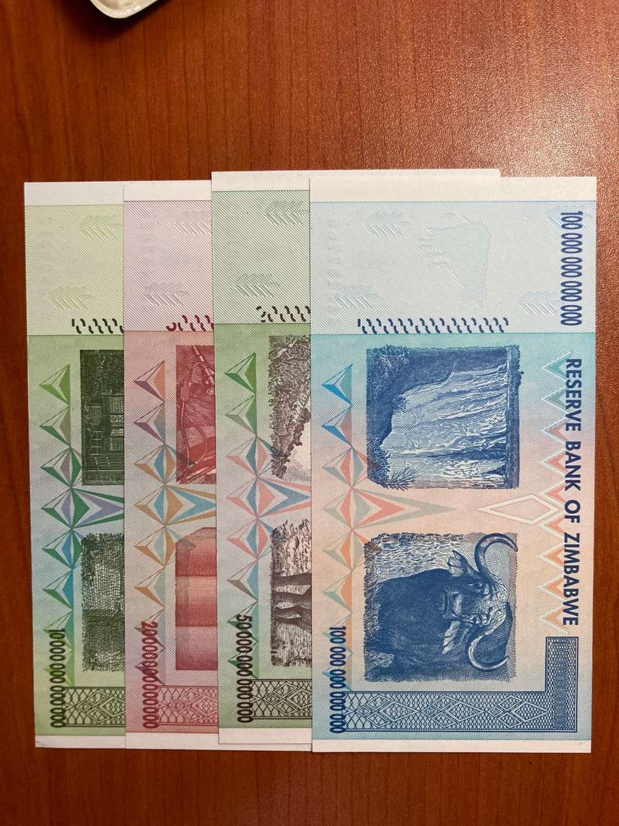 Zimbabwe -TRILLION set - excellent condition
