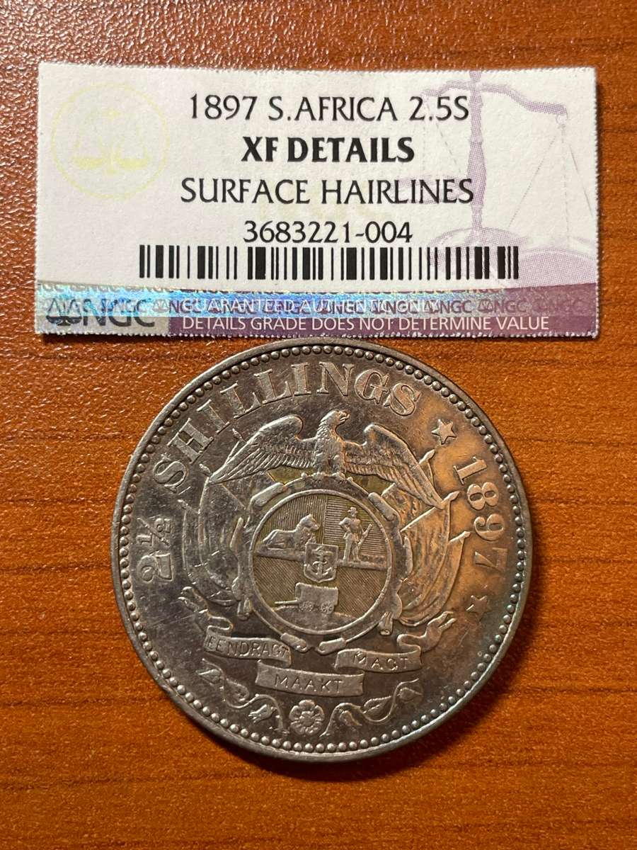 1897 2.5 shilling - xf details