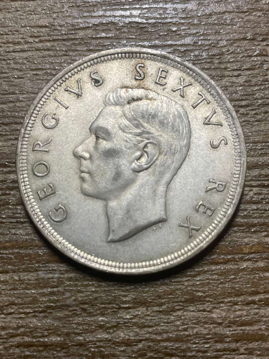 1951 5 shilling crown - 50% silver