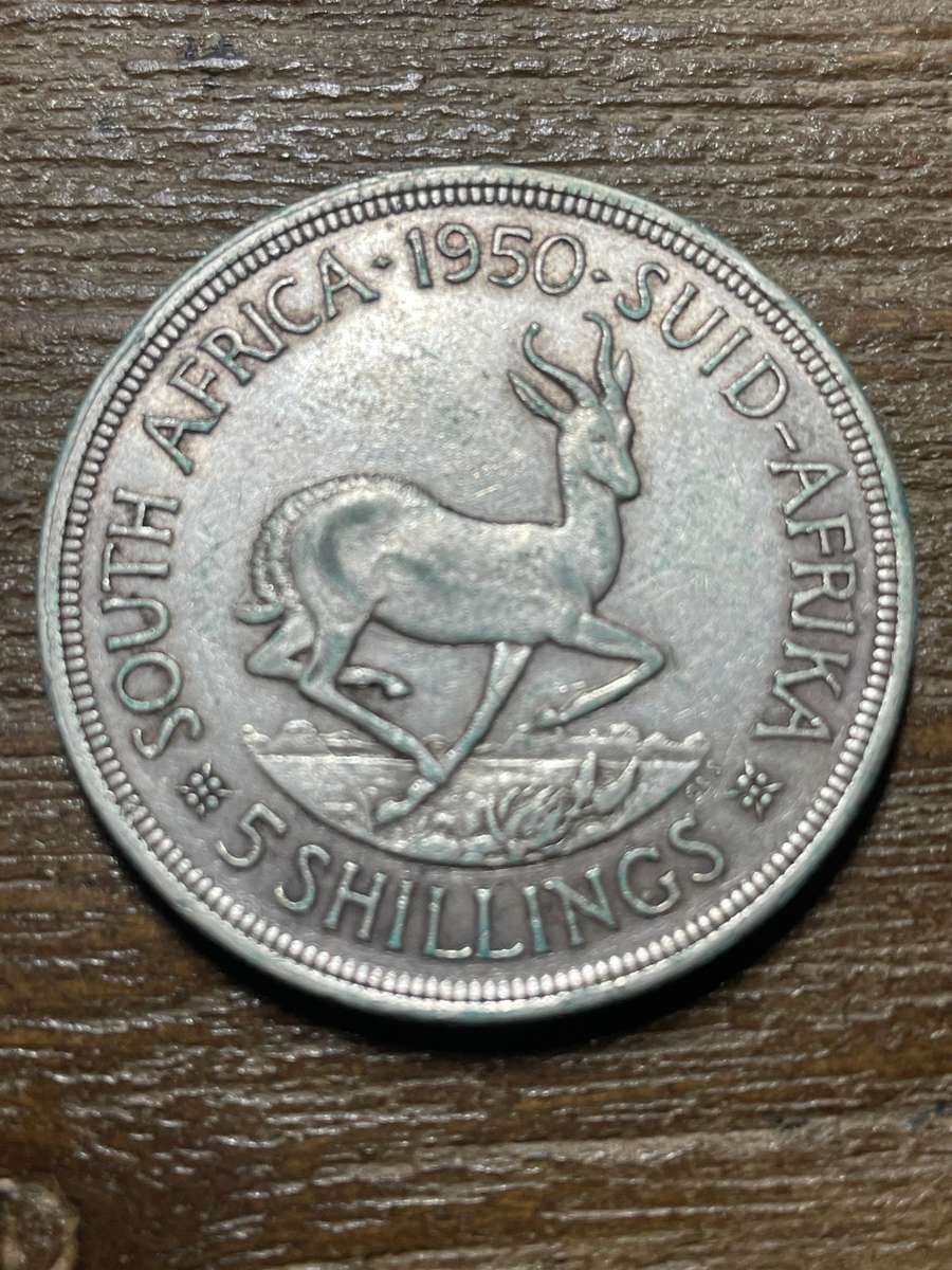 1950 5 shilling / crown - low mintage