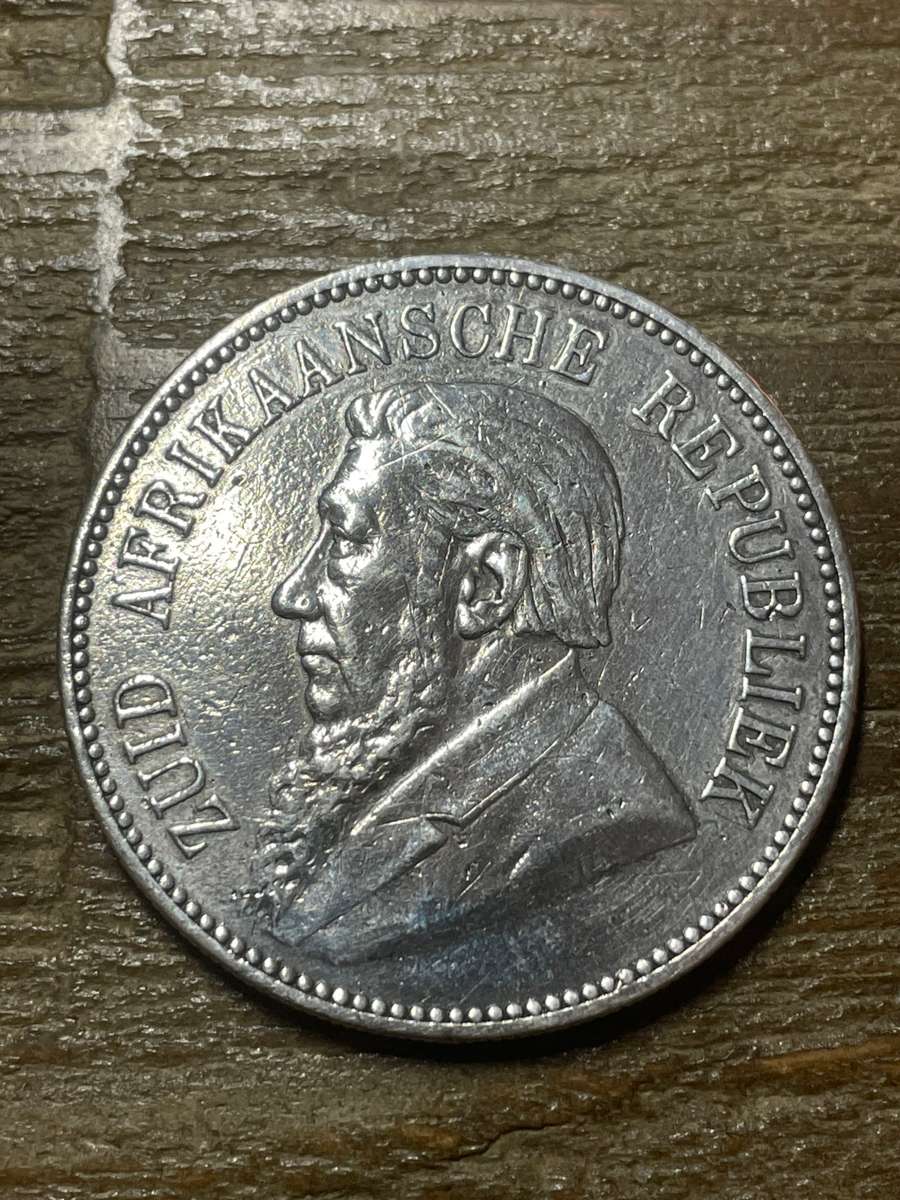 1892 * 5 shilling *.polished single shaft bargain price