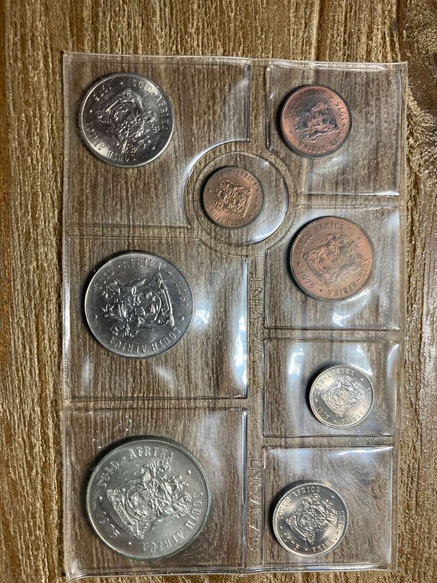 1975 *** uncirculated set * with silver R1