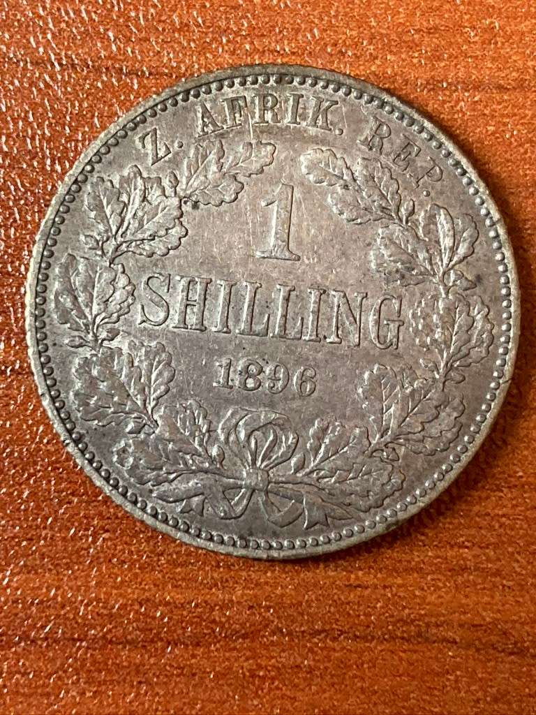 1896 *** Shilling *** vf+