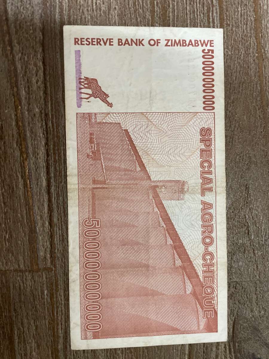 Zimbabwe *** 50 billion special agro cheque *** what a period of hyperinflation