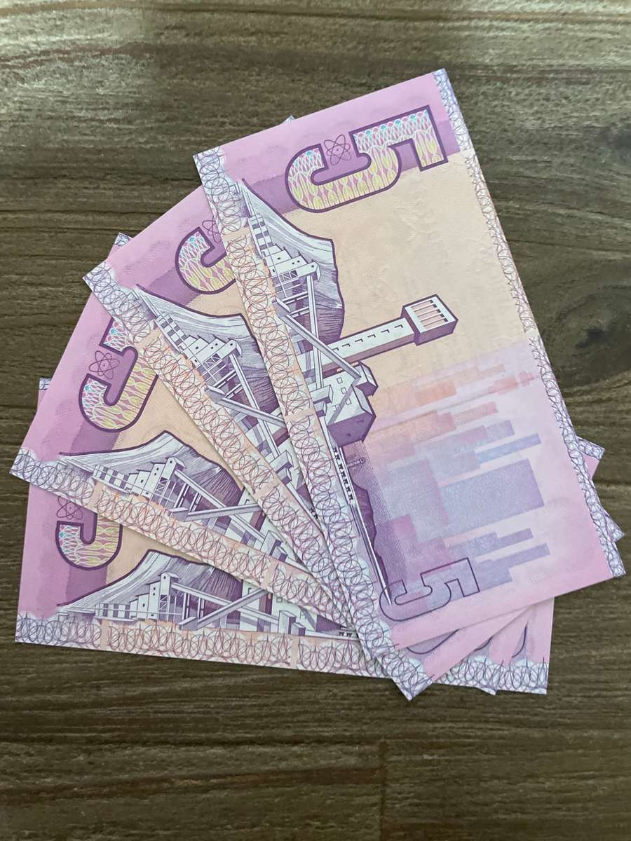 GHC de Kock *** R5 *** 1989 third issue *** 4 great consecutive notes