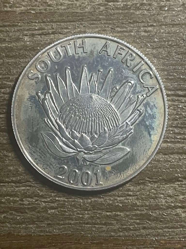 2001 *** Silver R1 Tourism  *** Mint State / unc coin