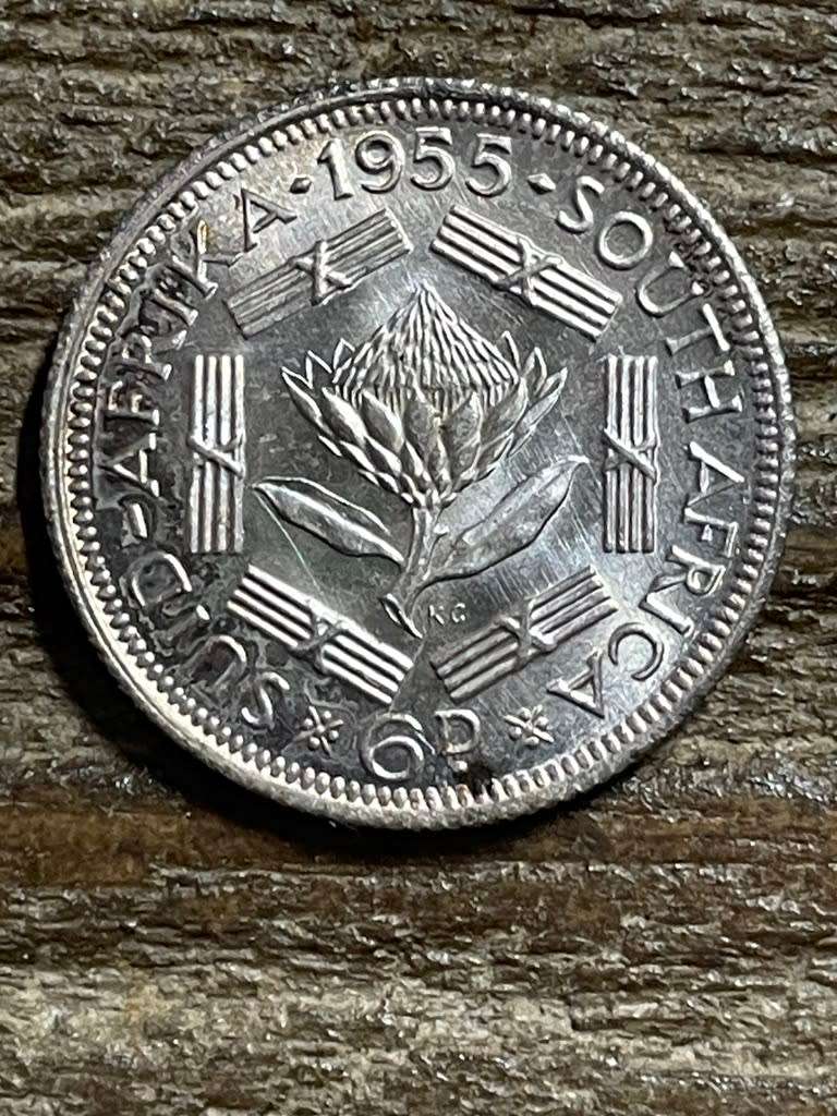 1955 *** 6P *** a/unc details please see pictures