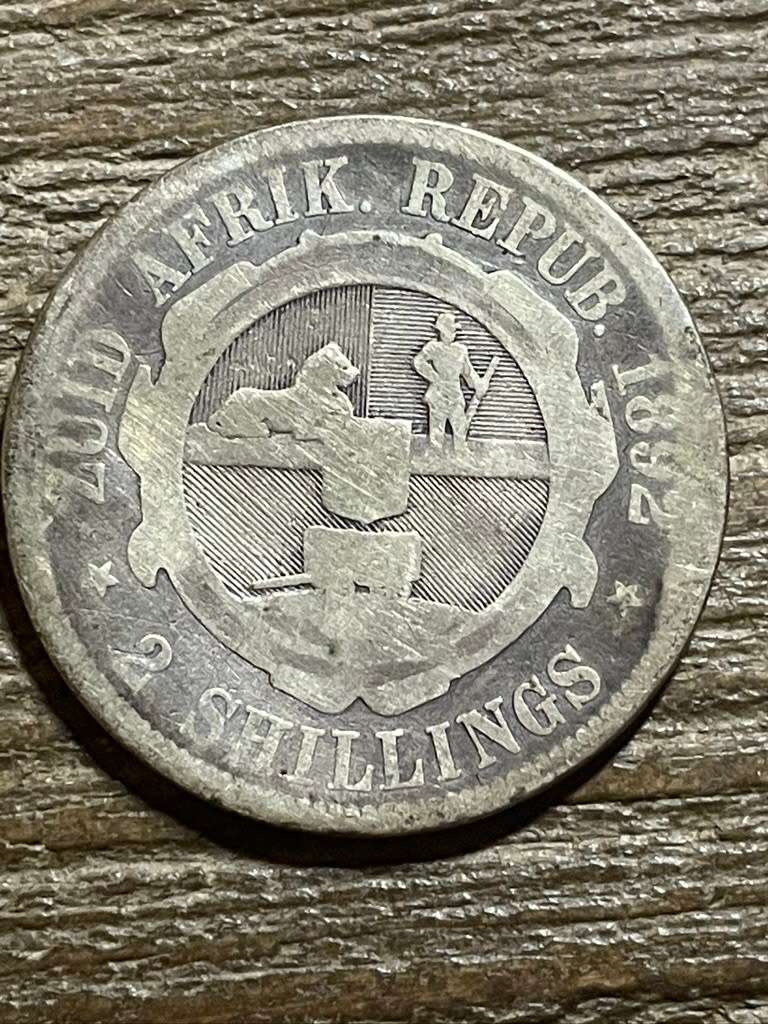 1892 *** 2 Shilling *** Filler silver coin