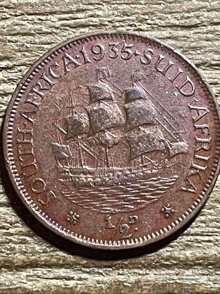 1935 *** 1/2 Penny *** vf condition